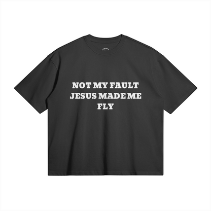 Black "NOT MY FAULT" Tee